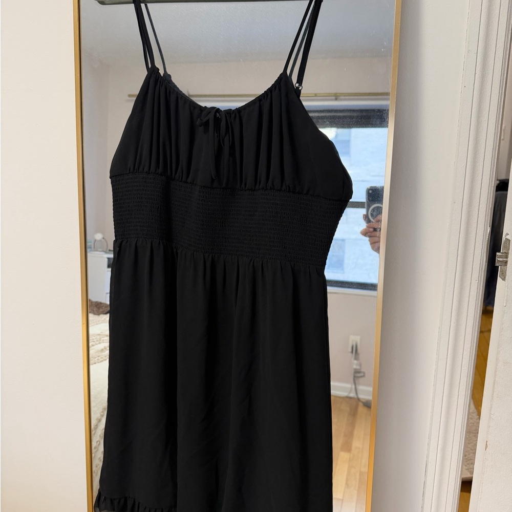 Black Strappy Dress (NEVER WORN TAGS ON)